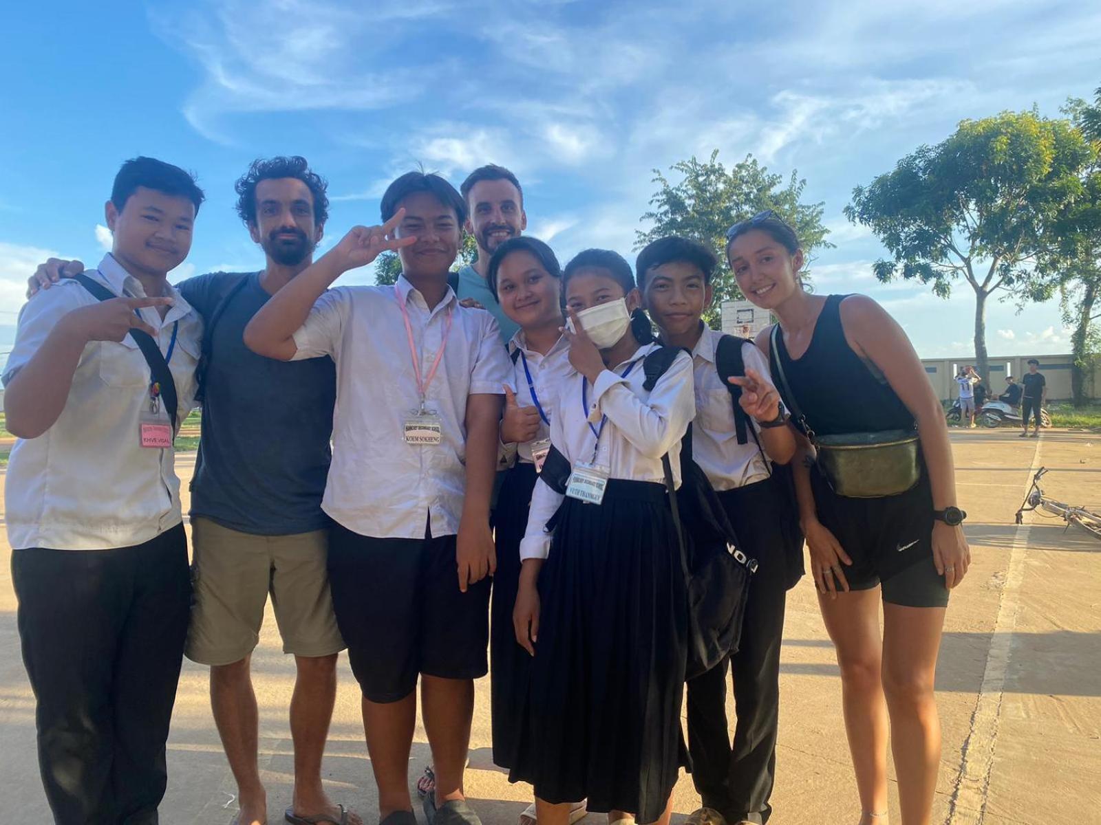 Tonle Mekong Homestay Krong Kracheh Exteriör bild