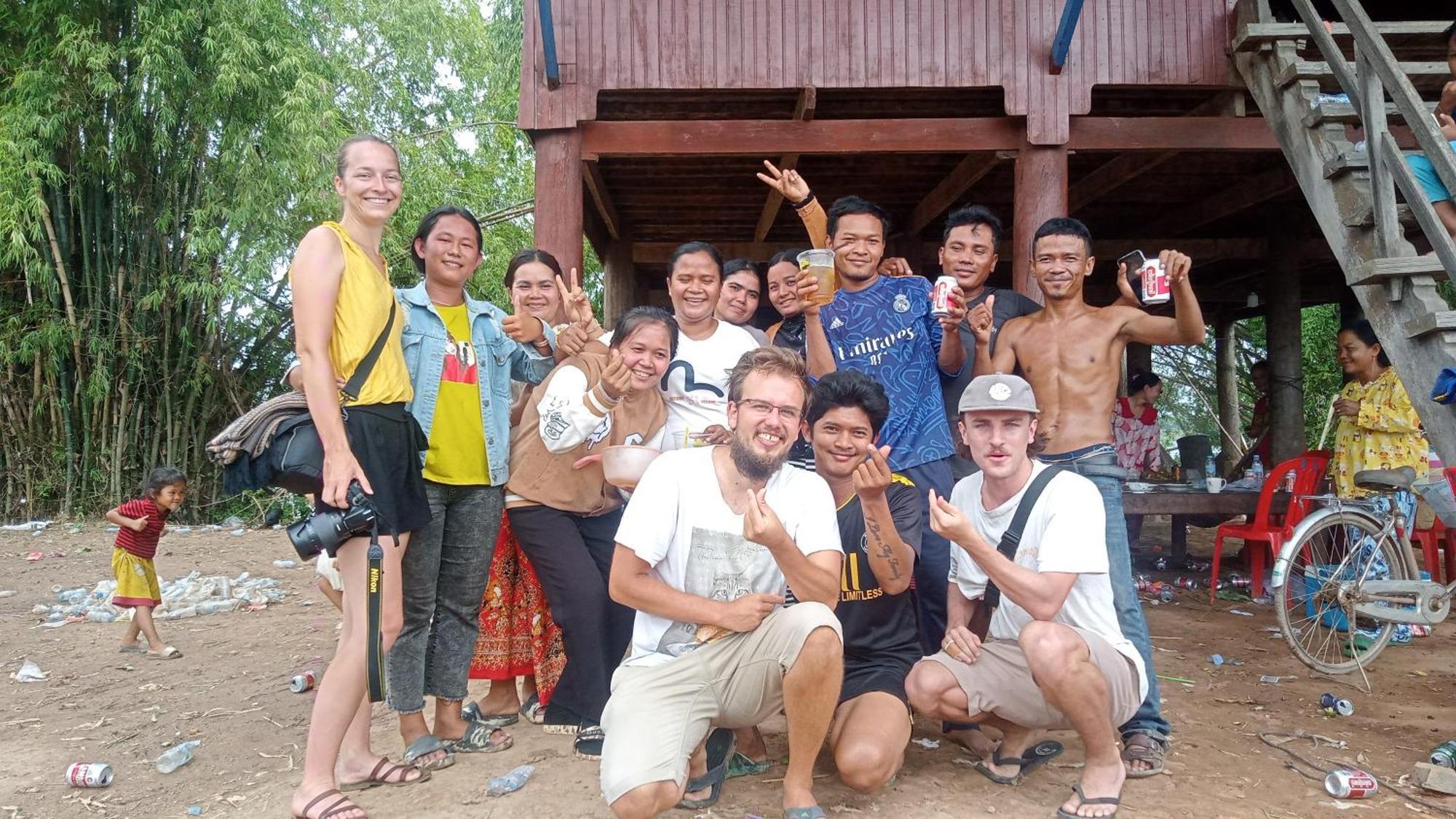 Tonle Mekong Homestay Krong Kracheh Exteriör bild