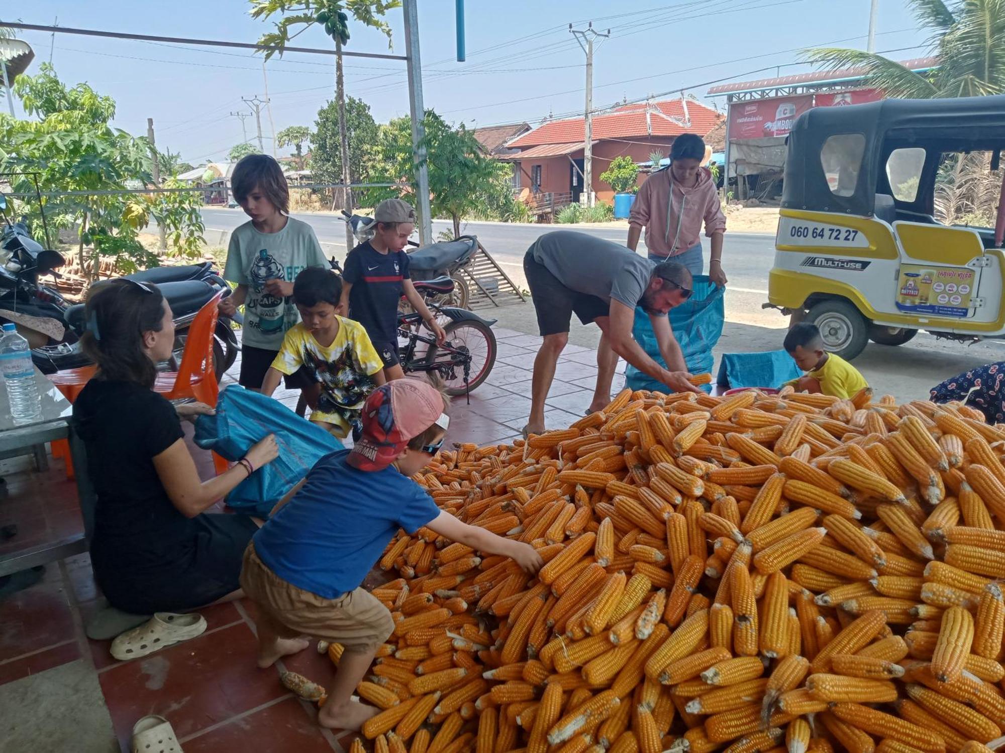 Tonle Mekong Homestay Krong Kracheh Exteriör bild