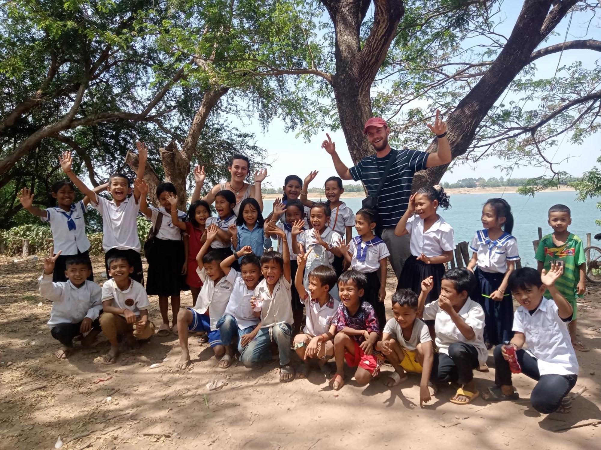 Tonle Mekong Homestay Krong Kracheh Exteriör bild